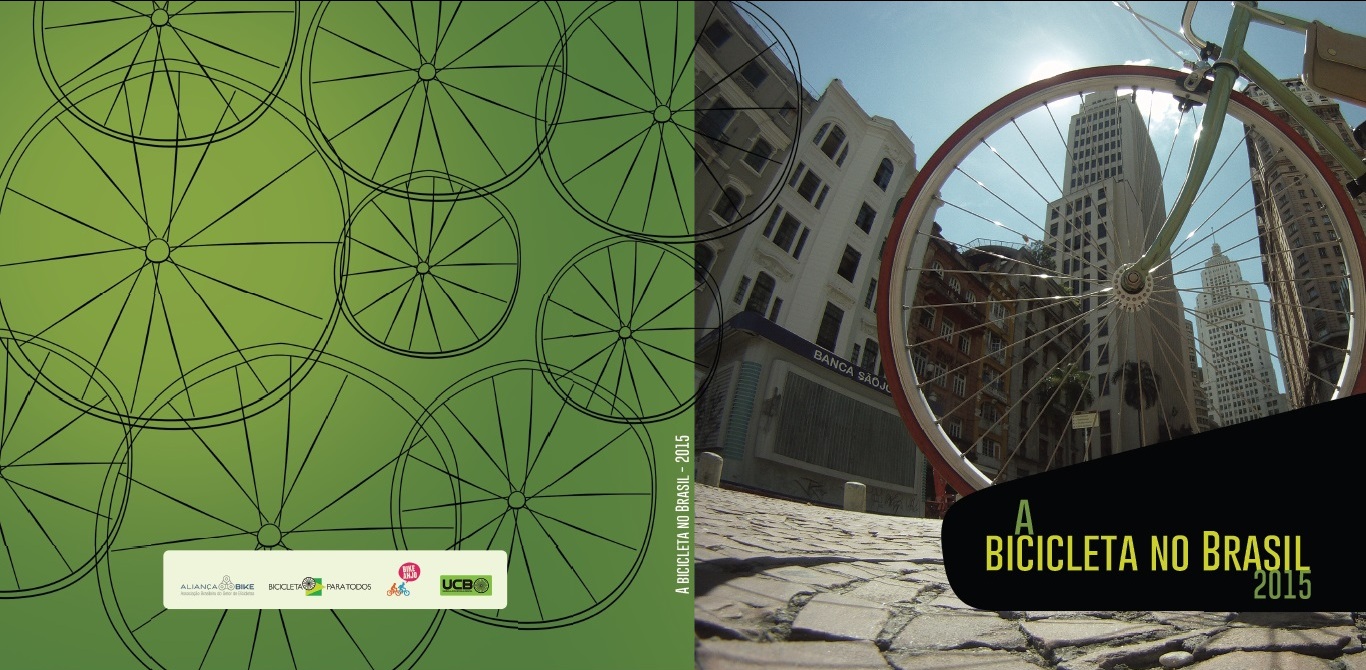 Capa Livro A bicicleta no Brasil - Aberta